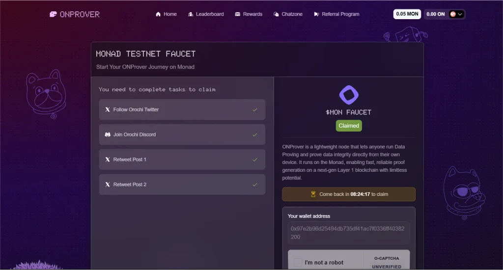 Monad-Testnet-Token-Faucets-Orochi-Network-Faucet.
